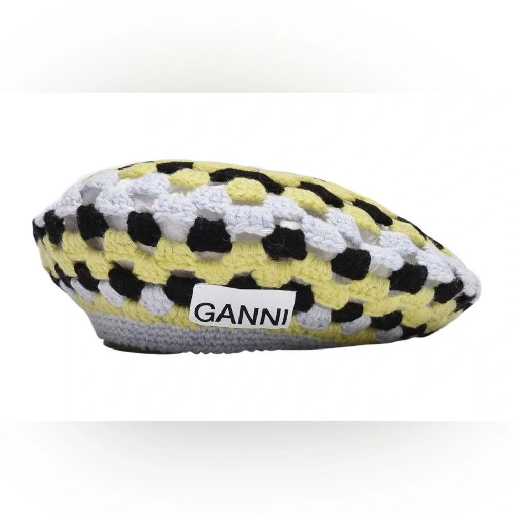 Ganni lambswool crochet